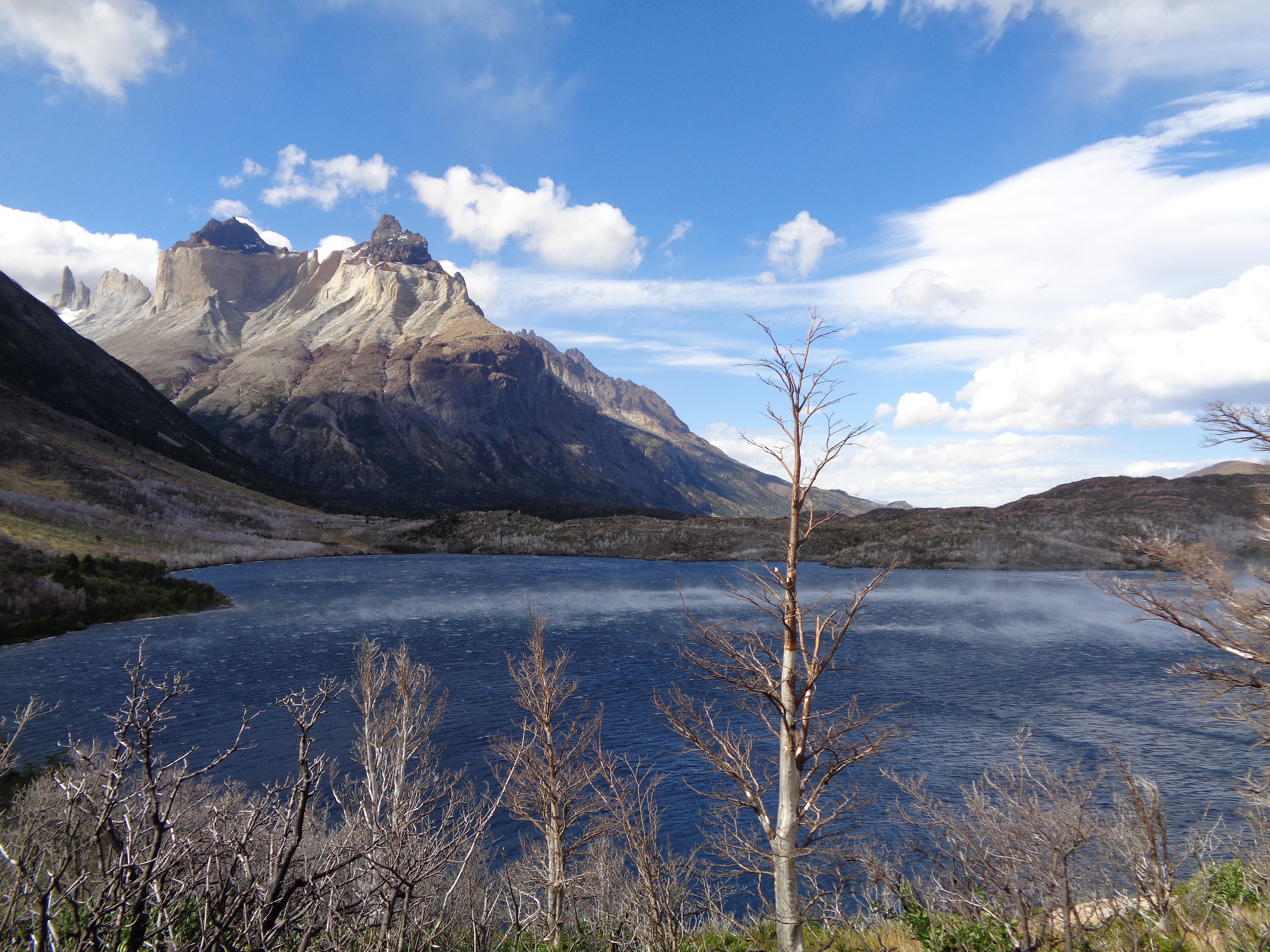 Blick auf die Torres del Paine